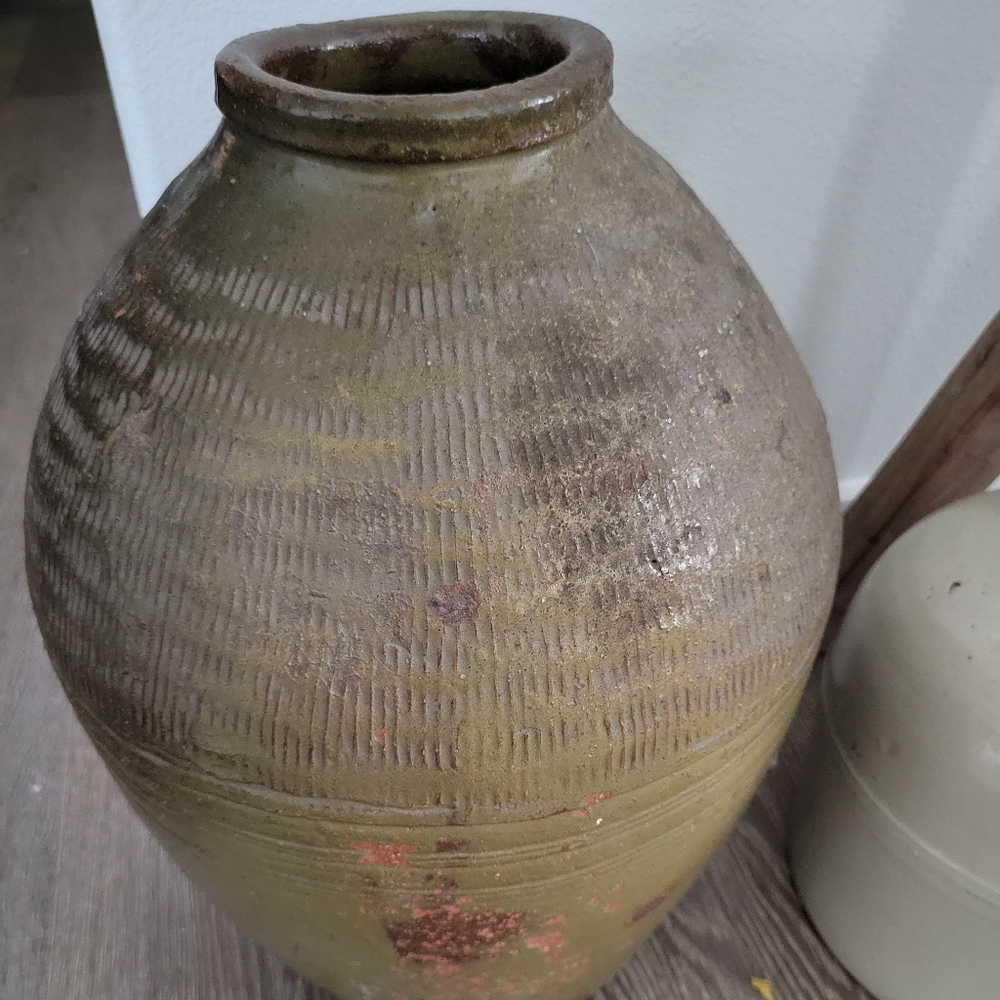 Mcgee and Co Vintage Mi Jiu Rice Wine Jar